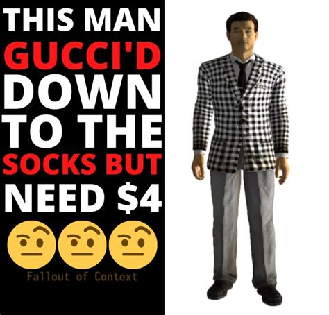 gucci socks meme